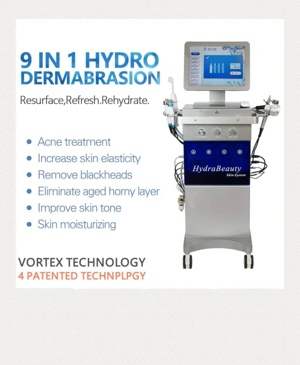 

Newest Skin Care Face Cleanser Microdermabrasion Machine Diamond Hydra Beauty Equipment For Beauty Salon