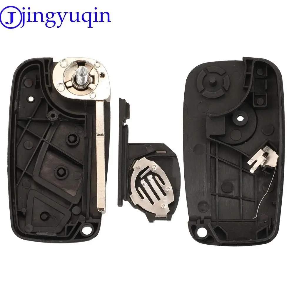 Jingyuqin 2/3 кнопок умная модель 433 МГц PCF7946 для Fiat 500 Punto Grande Citroen Nemo Peugeot Bipper