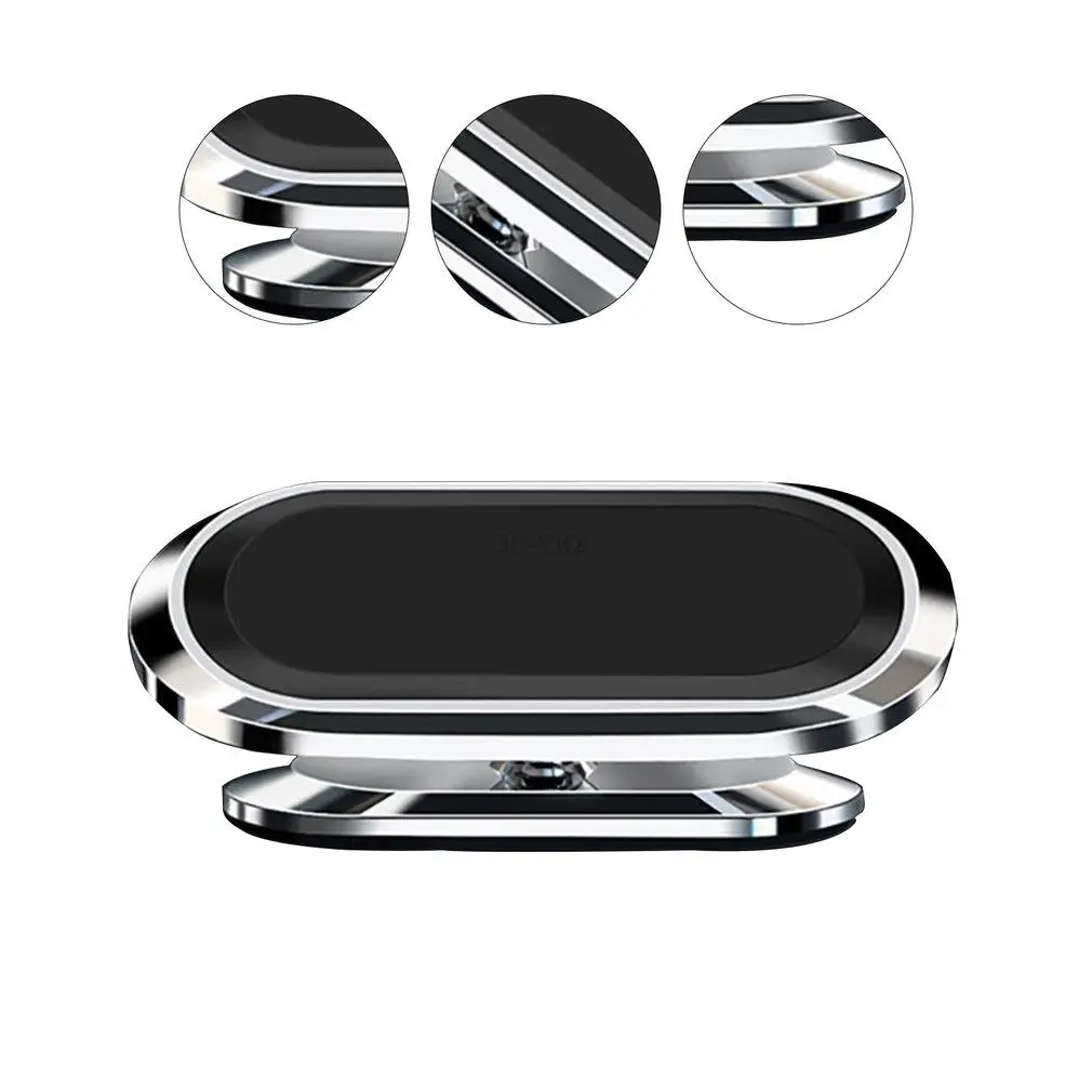 

Magnetic Car Phone Holder Rotatable Mini Strip Shape Stand For Huawei Metal Strong Magnet GPS Car Mount