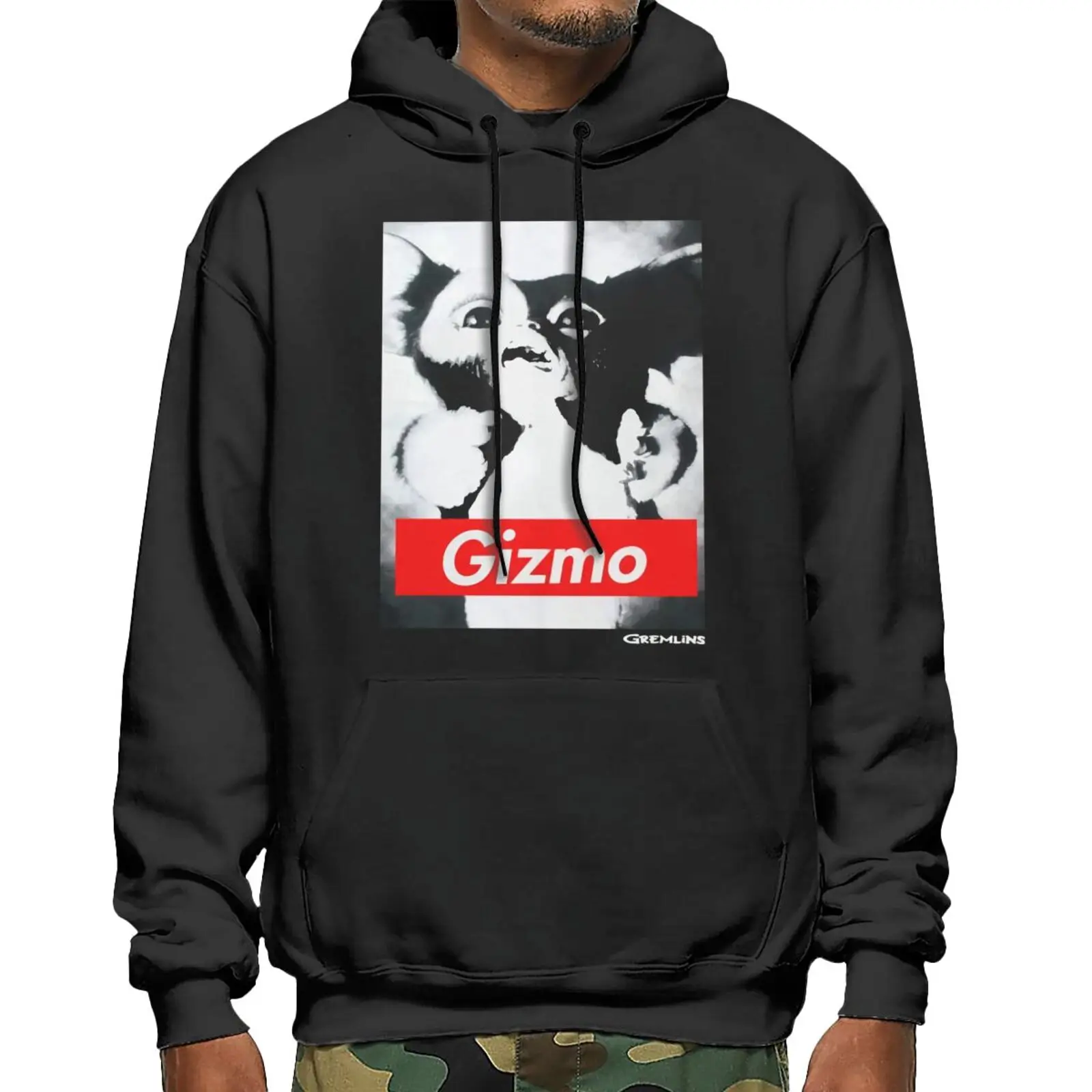 

Bioworld Gremlins Gizmo 2020 Printed Hoodie Hoodies Men Sweaters For Men Fleece Jacket Anime Things Men Sweetshirts Sweatshirt