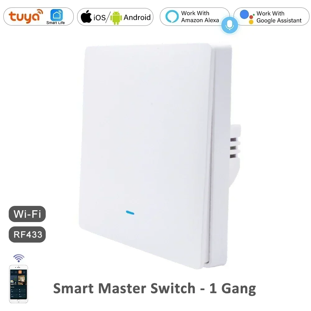 

YIDI Умный Wi-Fi выключатель 220V 1 2 3 Gang