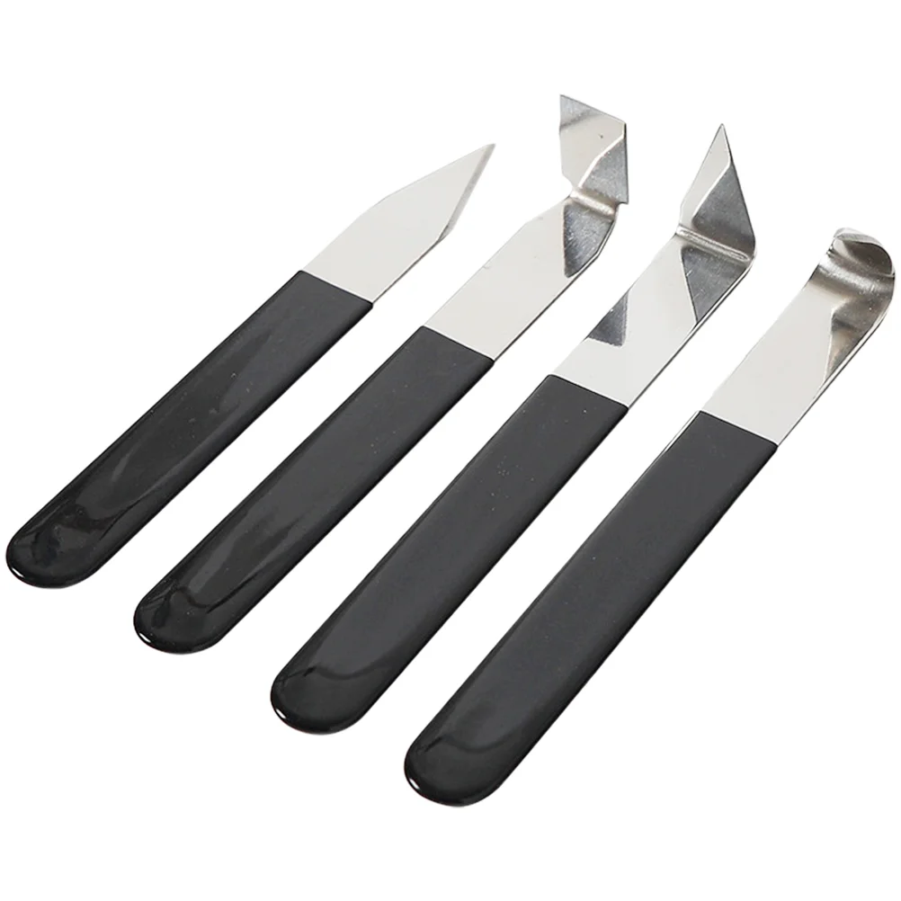 

4Pcs Metal Pottery Carve Handcraft Clay Sculpting Tools Carve Making DIY Tool