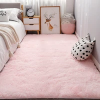 nordic living room carpet bedroom bedside plush carpet coffee table rug luxury furry baby nursery decor floor carpet tapis