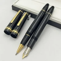 luxury msk 149 black resin classic mb fountain pen for 4810 iridium nib office school supplies with serial number