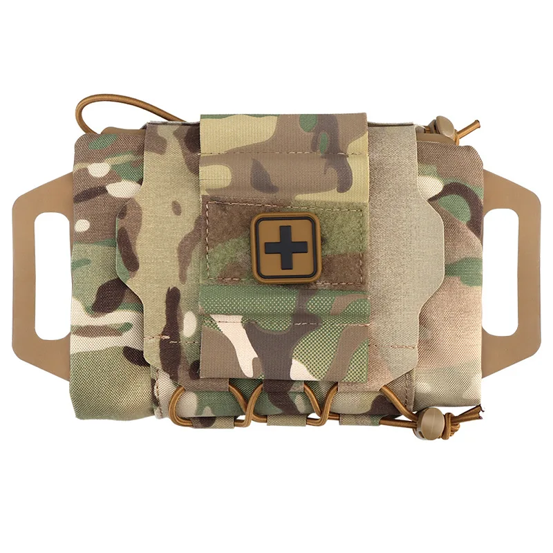 

Molle Ifak Pouch Tactical First Aid Pouch Two Piece System Medical kit Bag Multi-Purpose EMT Pouch Outdoor Hiking Hunting Bag