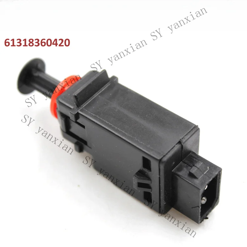 Фото SY+ 61318360420 Подходит для BMW E30 E32 E34 E36 Новый выключатель стоп-сигнала 2-контактный №1