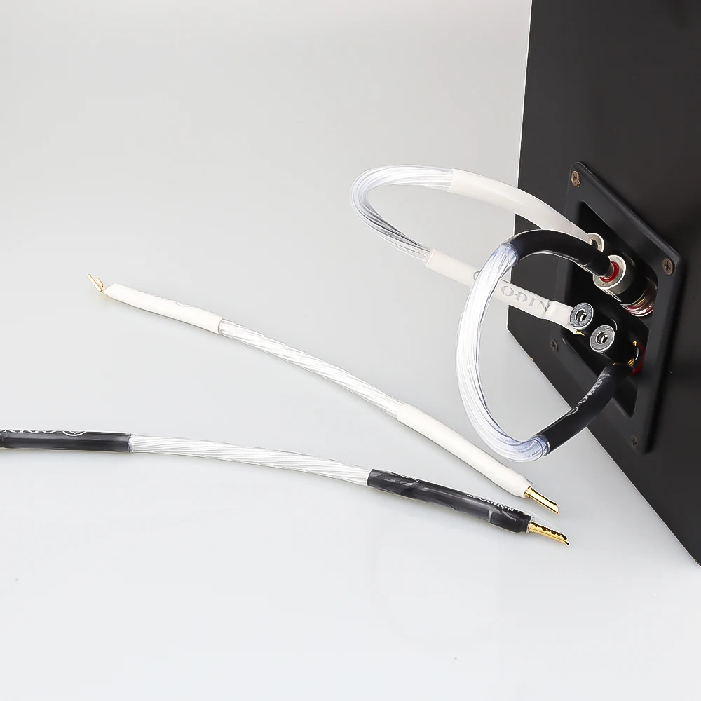

Hi-End Hifi Nordost ODIN, перемычка из стерлингового серебра, аудио кабель, кабель для колонок, кабель для колонок типа банан-Y