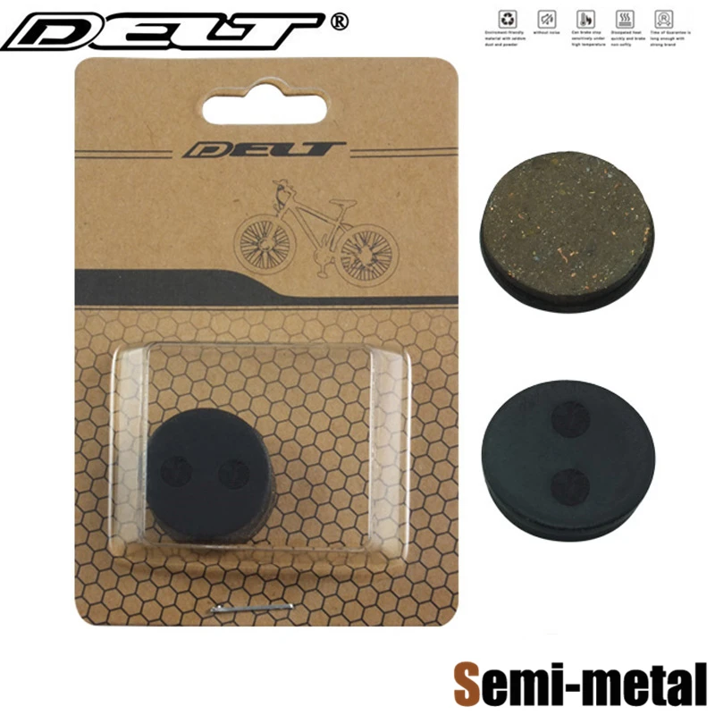 DELT 4-пары велосипедных дисковых тормозных колодок для ZOOM CMD-5 CMD-7 M365