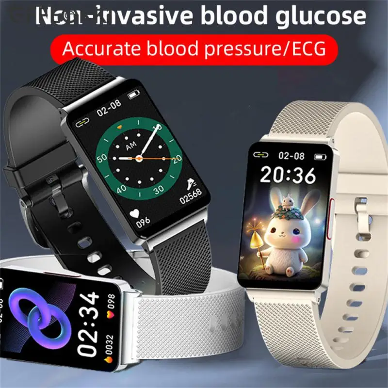 

NEW EP08 Smart Watch Heart Rate Blood Oxygen Blood Glucose Body Temperature ECG Sleep Monitoring Pedometer Exercise Bracelet