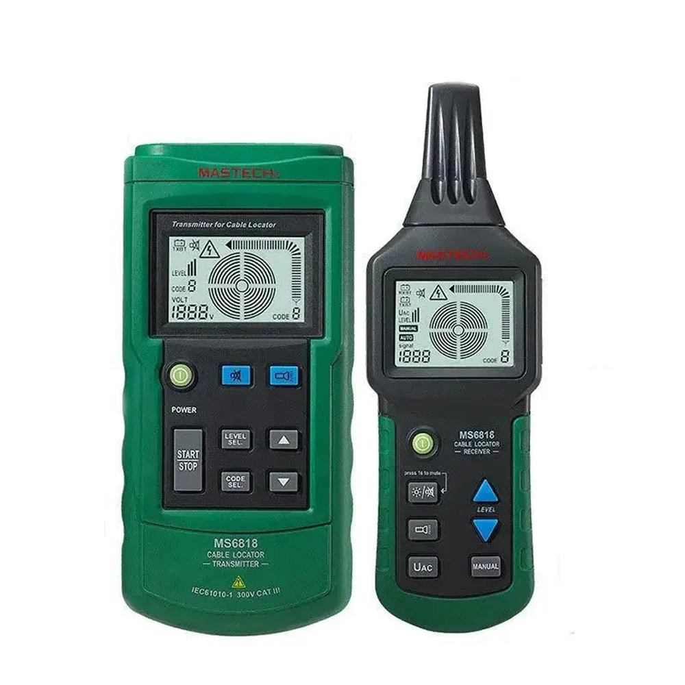 Портативный профессиональный тестер проводов и кабелей MASTECH MS6818