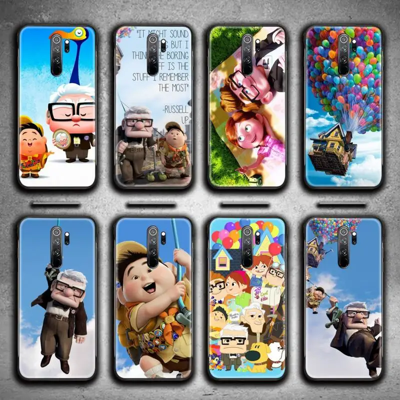 

Disney Up Phone Case for Redmi 9A 9 8A Note 11 10 9 8 8T Pro Max K20 K30 K40 Pro