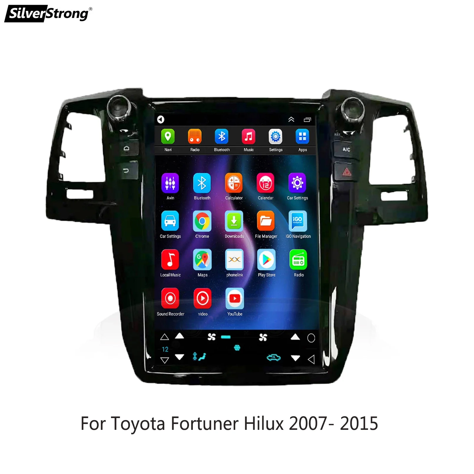 

IPS,12.1" Android 12,Tesla Radio,Multimedia For Toyota Fortuner Hilux sw4 2005- 2014,128GB,CarPlay Auto,4Tuner Stereo,4runner