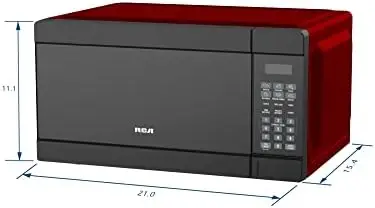 

1.1 cu. ft. 1000W Microwave, Red