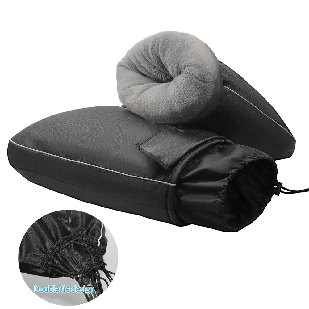 

2Pcs Premium Anti-slip Waterproof Winter Electric Vehicle Handle Bar Covers for Cycling Motorcycle Gloves Riding Gloves