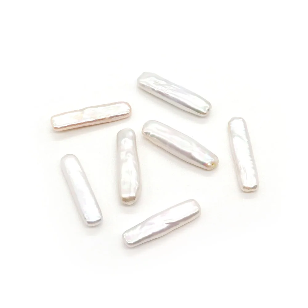 Длинные бусины из натурального пресноводного жемчуга 5-24 мм