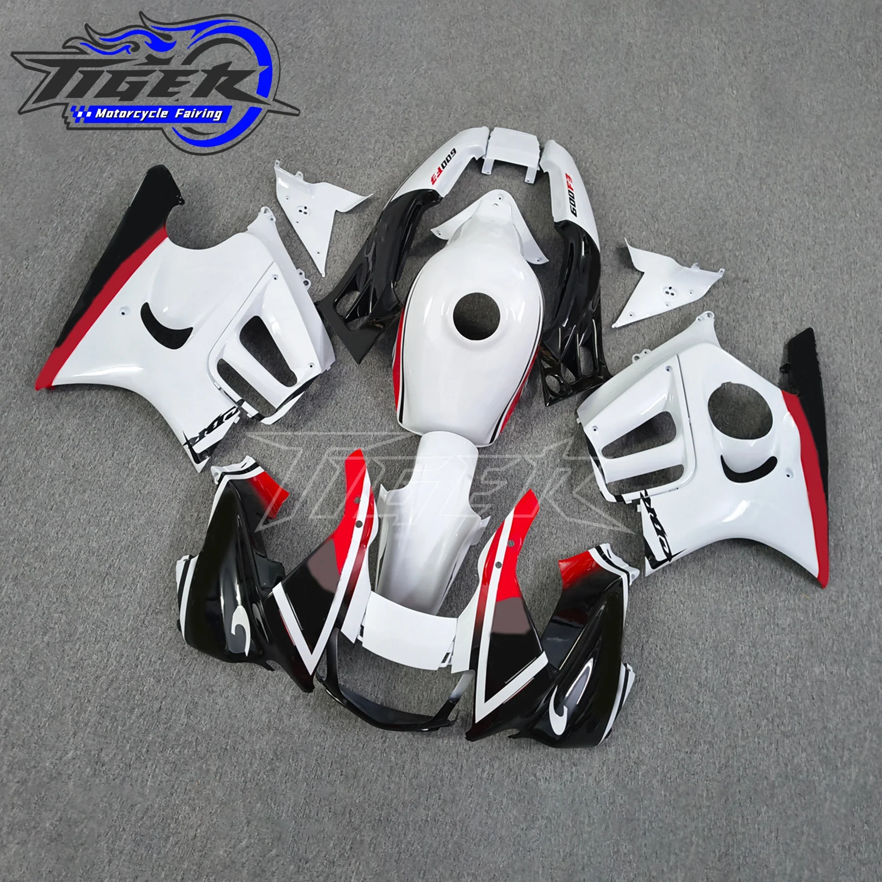Фото Комплект обтекателей (черно-белый) для мотоцикла Honda CBR600F3 1995-1996 годов №2