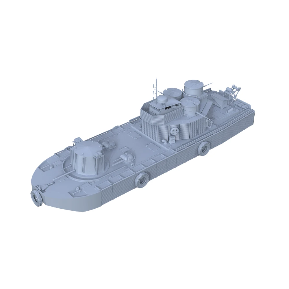SSMODEL SS72541 1/72 Военная модель американского десантного корабля поддержки LCM(6)