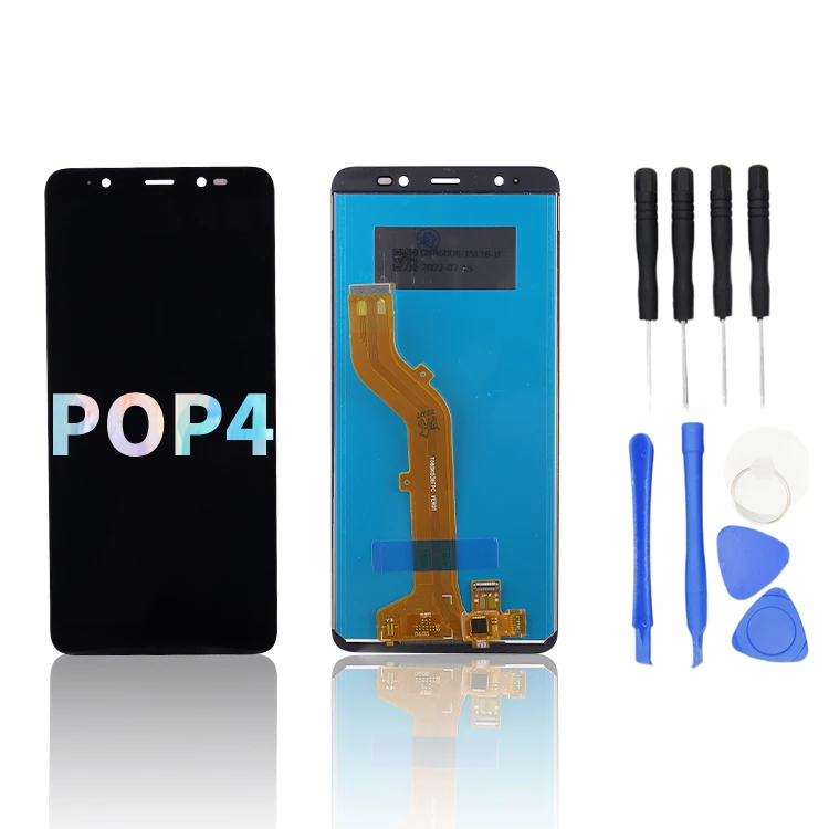 

Factory Directly Sale Mobile Phone Touch Screen Incell Quality Display with Digitizer Assembly For INFINIX Pop4 Replacement