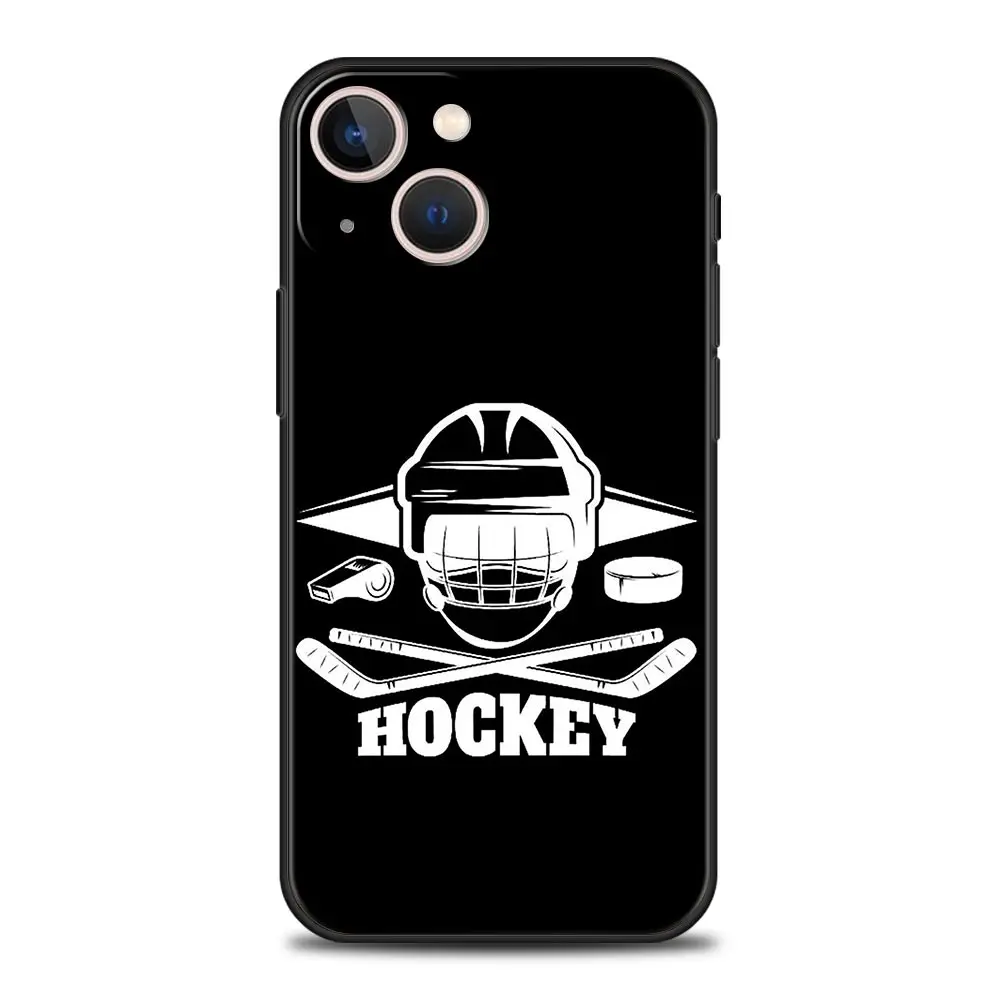 Чехол для телефона Ice Hockey Rink iPhone 16 13 15 14 12 11 Pro MAX XR X SE XS 7 8 Plus мягкий чехол из ТПУ