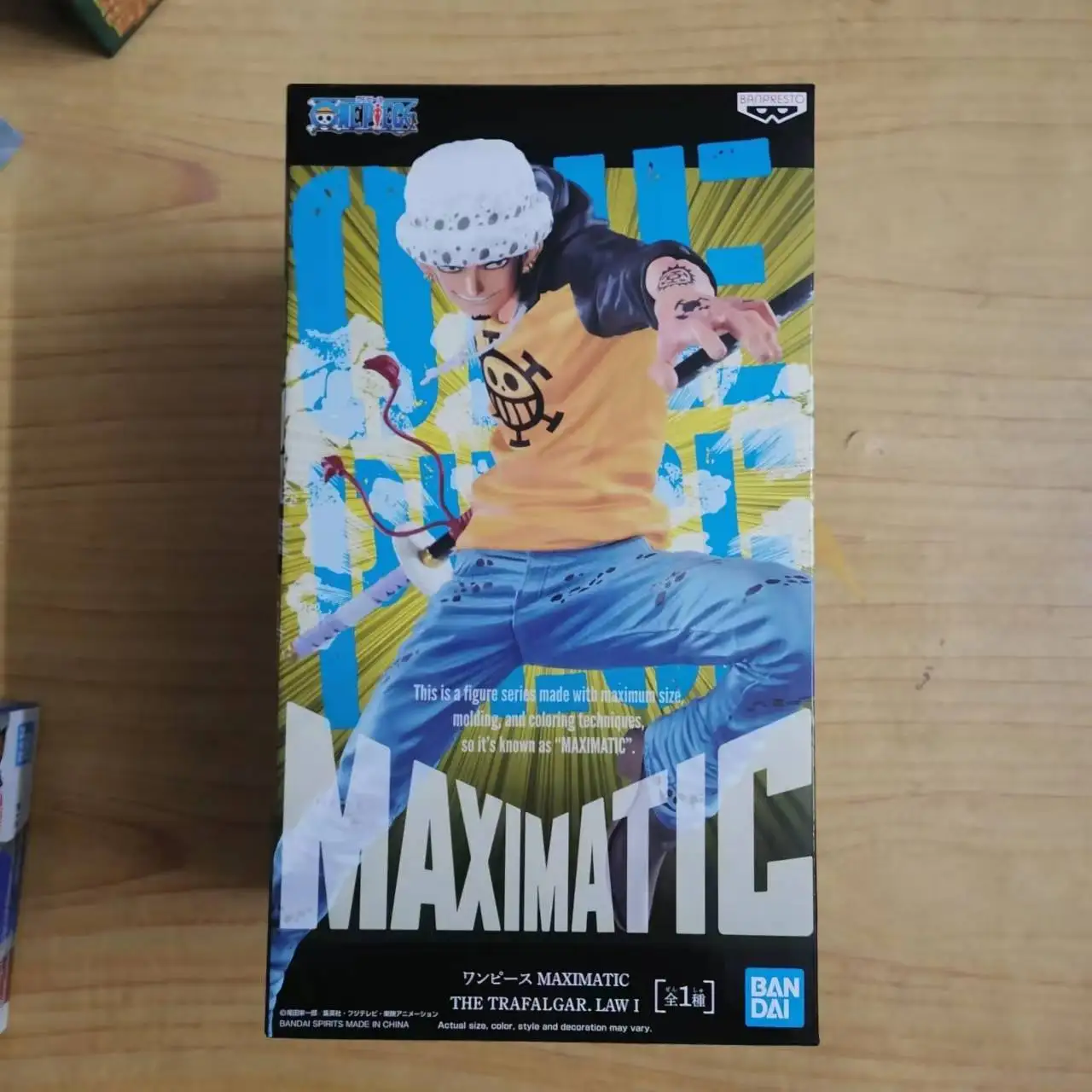 

В наличии 100% оригинальный Banpresto Maximatic Trafalgar D. Экшн-фигурка из ПВХ с надписью «Water Law»