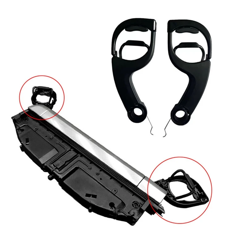 

Car Front Left Right Instrument Cup Holder Repair Kit For-Porsche 99155219401 99755229403