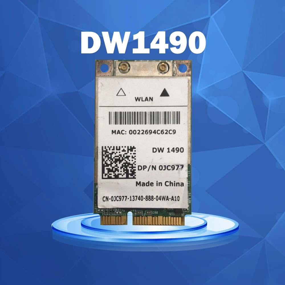 

Wireless Network PCI-E Card Adapter 54Mbps For DELL DW1490 BCM94311MCAG 0JC977