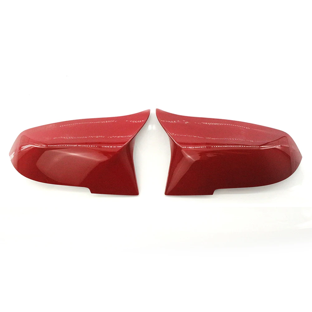 

1 Pair Mirror Housing ABS Plastic Rearview Mirror Covers Cap For BMW 3 Series For BMW 4 Series Red Blue