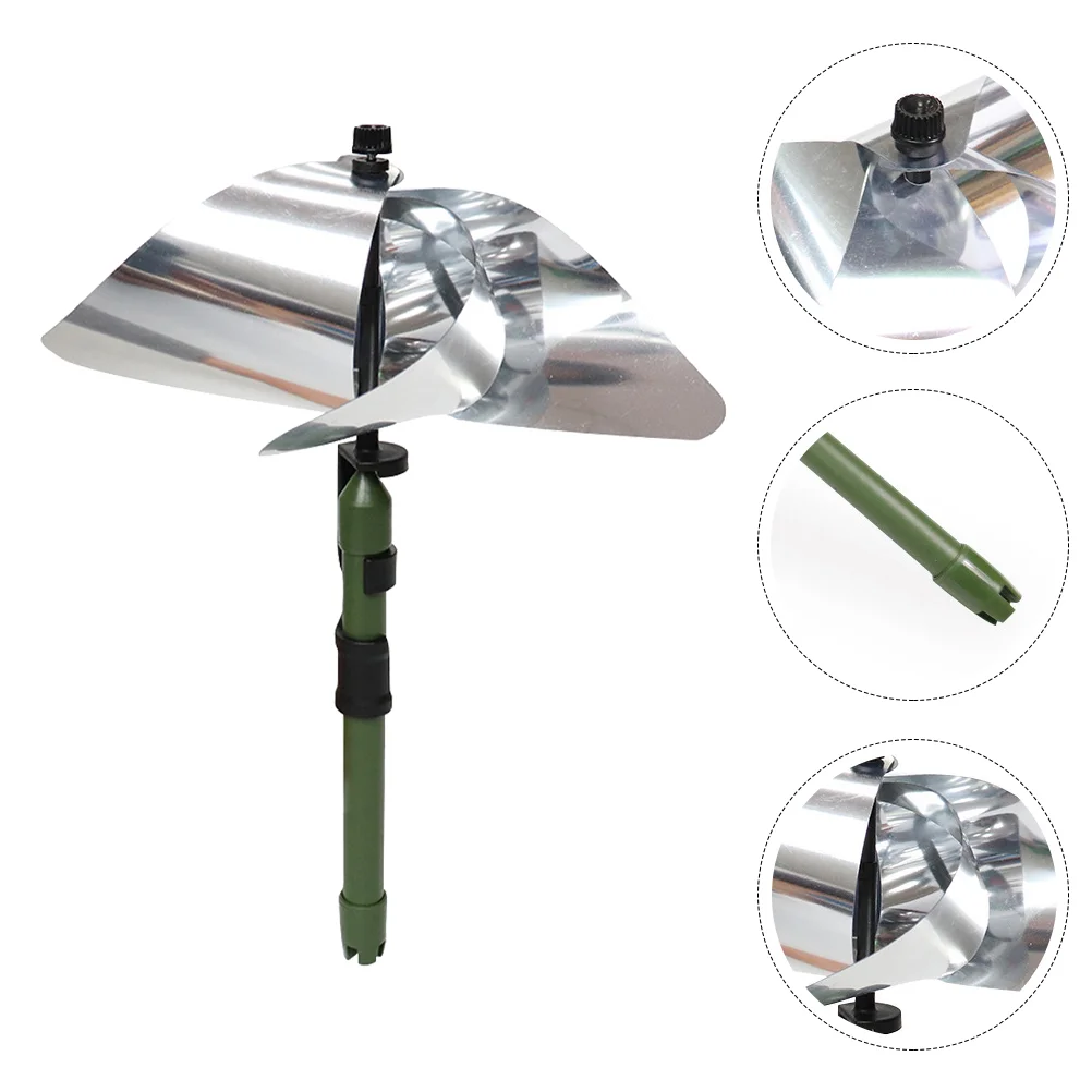 

1Pc Fishpond Scaring Bird Tool Household Outdoor Windmill Yard Bird Repeller