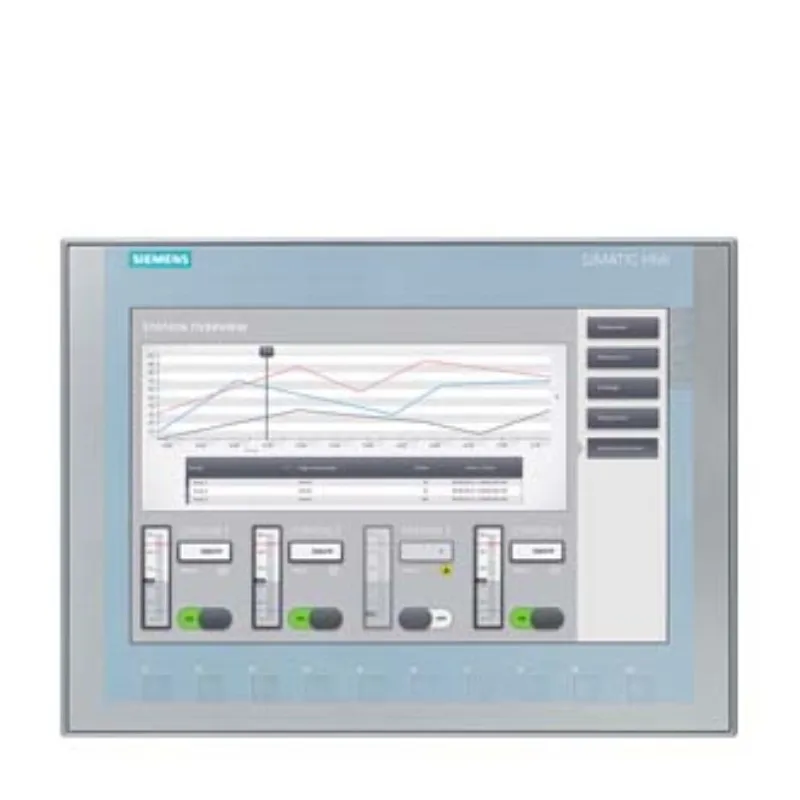Фото 6AV2124-0JC01-0AX0 Siemens SIMATIC HMI TP900 Comfort, интеллектуальная панель управления, сенсорное управление, 9-дюймовый широкоформатный TFT-дисплей №2