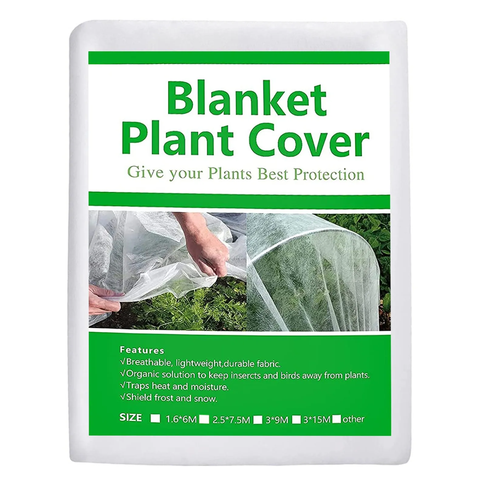 

Protection Quilt For Plant Covers Fabric Blanket Growth Plant Floating Winter For Winter Rectangle Garden Cover Vegetable