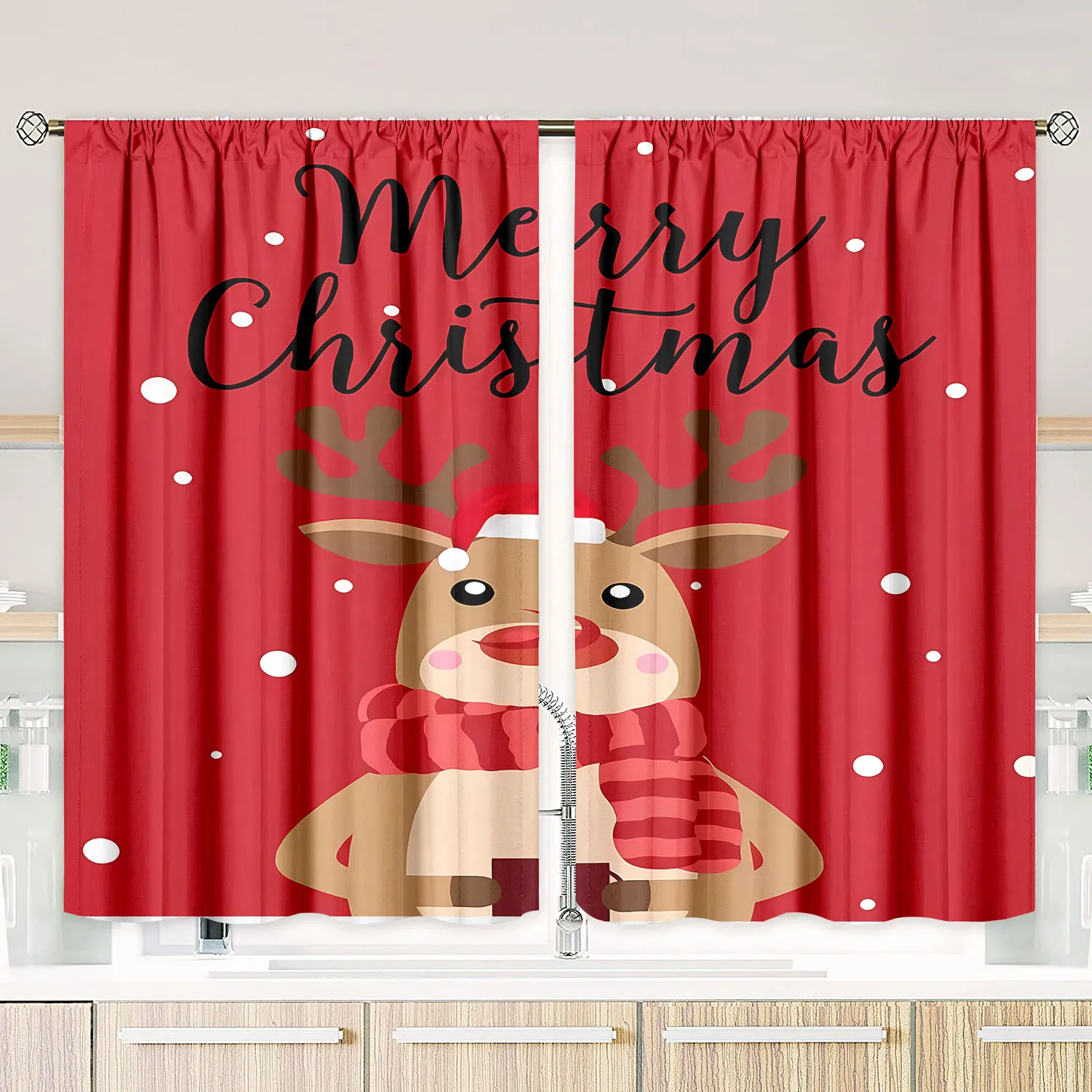 2 шт. занавески из полиэстера для спальни гостиной кабинета