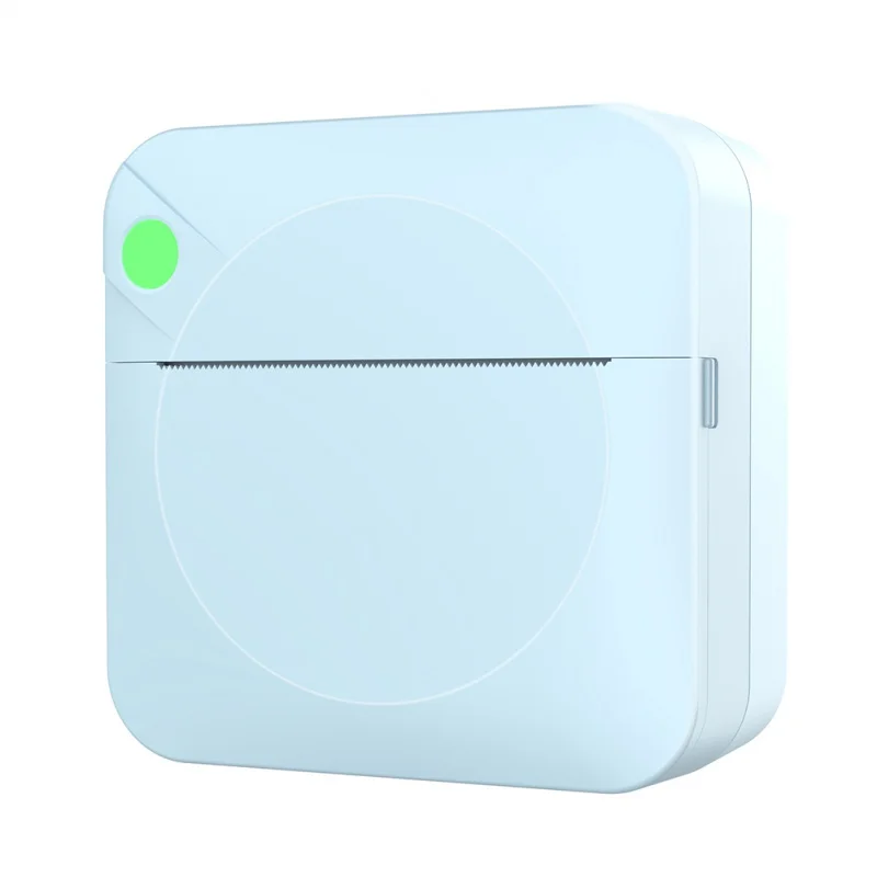 

Карманный Термопринтер для бумажных фотографий 200DPI беспроводная мобильная печать мини-принтер для фотографий и этикеток мобильный портативный