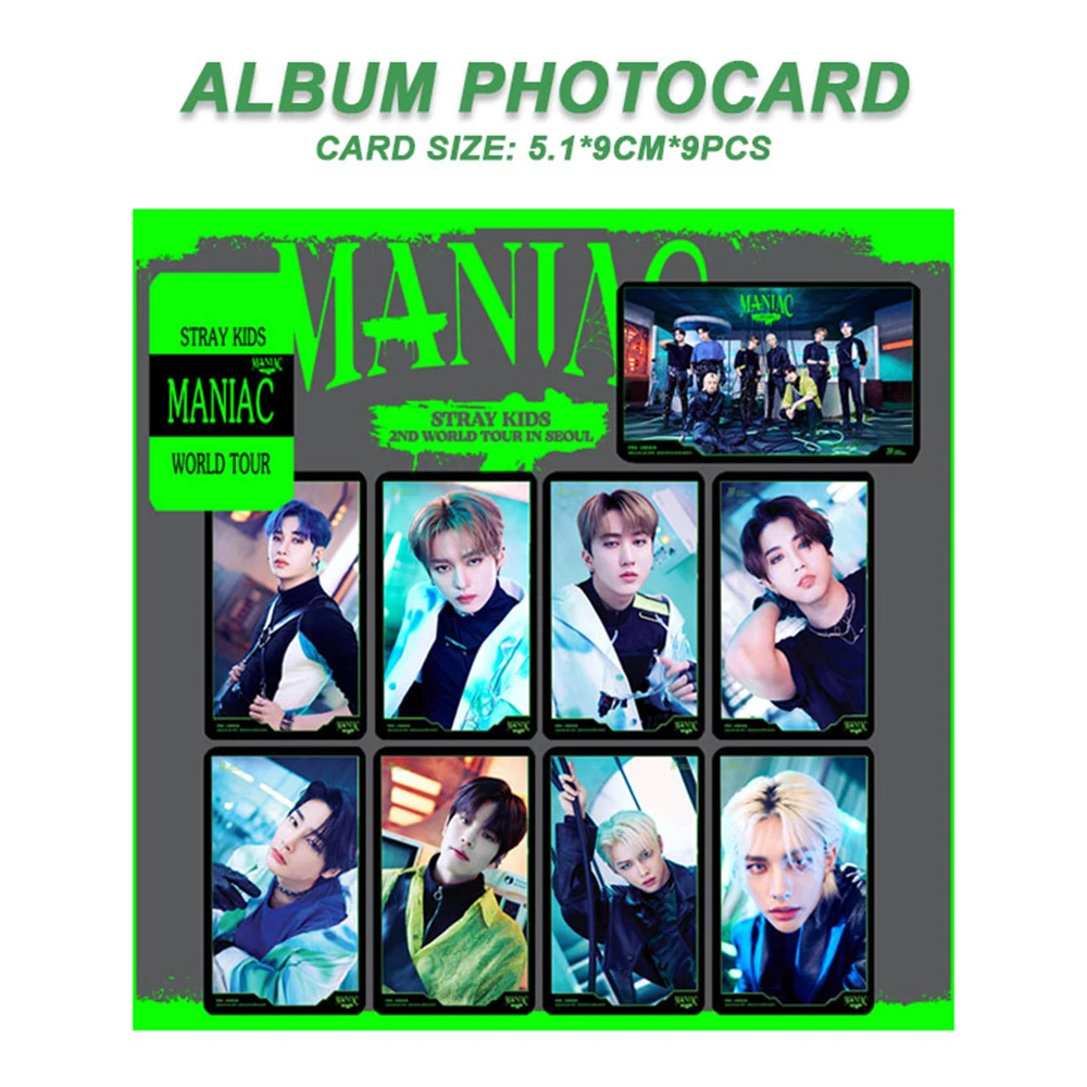 Kpop Stray Kids Album ODDINARY MANIAC Cartoon Straykids Gift Box