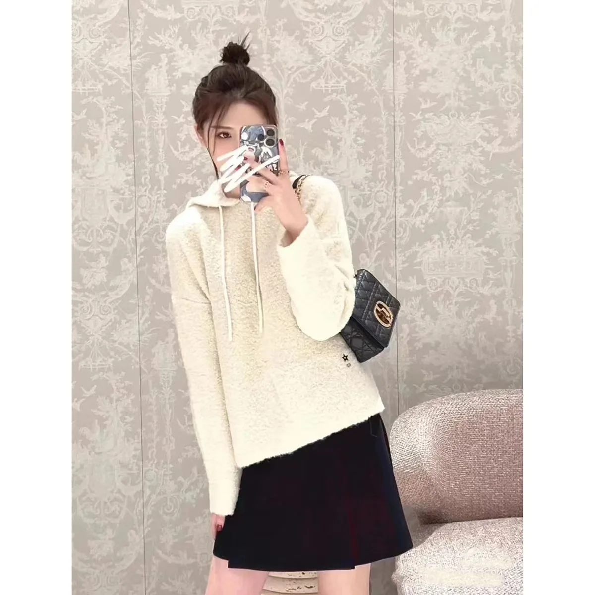 Свитер с вышивкой пчела пуловеры женские свободные повседневные толстовки