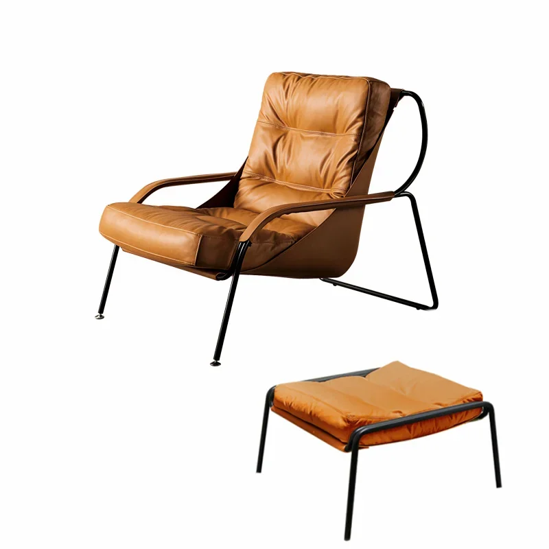 Искусственный диван одноместная американская ретро-мебель для отдыха в гостиной