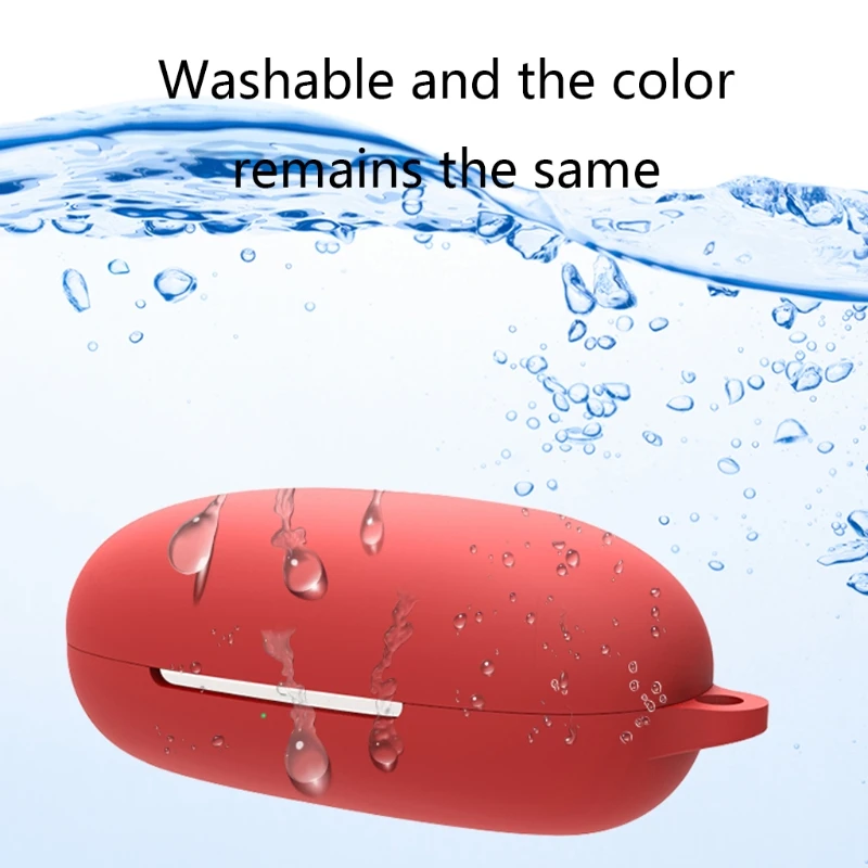 

Silicone Shell Protective Cover Shell Anti-fall Earphone Case for-1MORE ComfoBuds Pro Wireless Bluetooth-compatible Earbuds