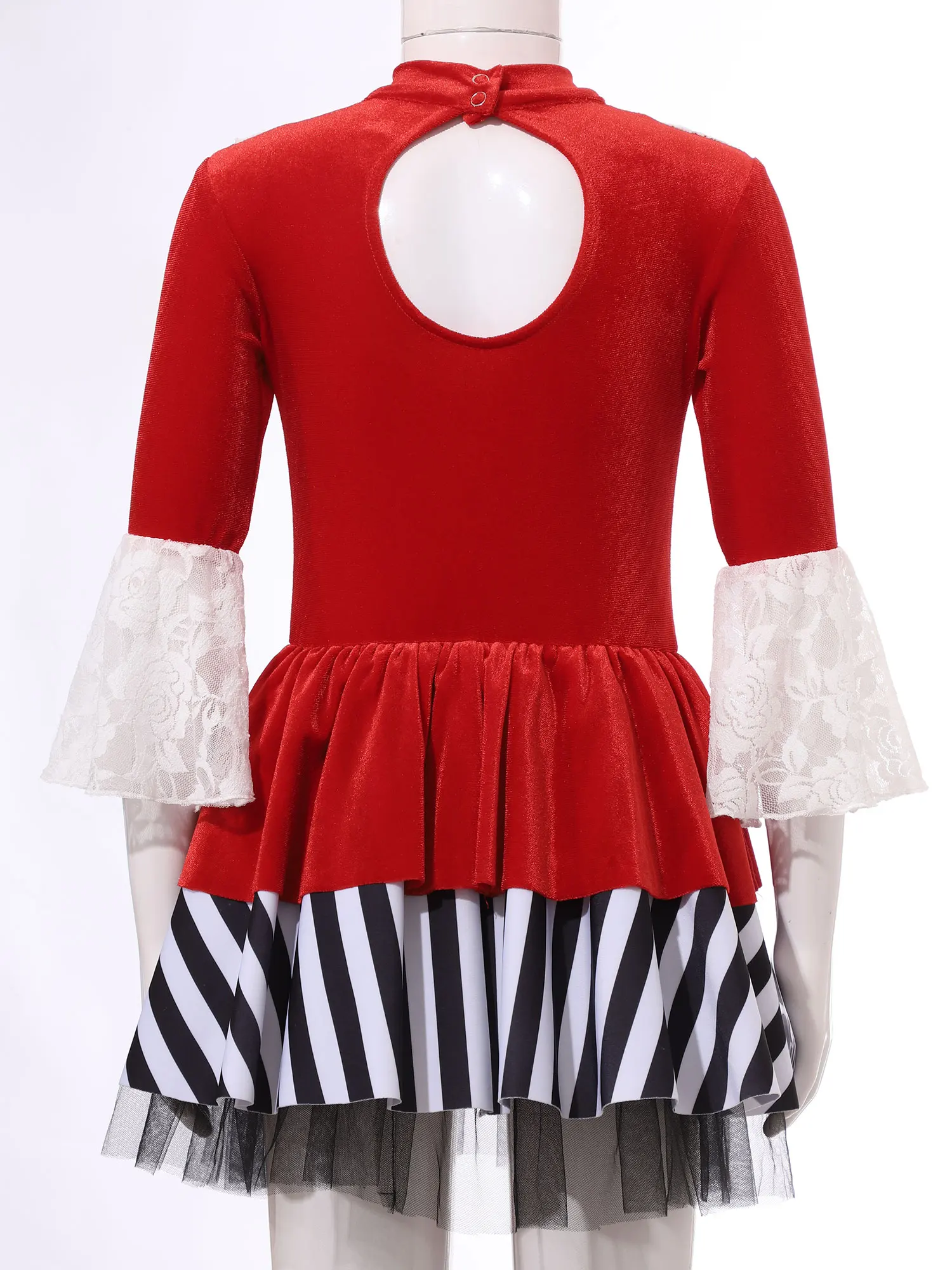 Женский костюм для Хэллоуина средневековый пиратский кружевное бархатное трико