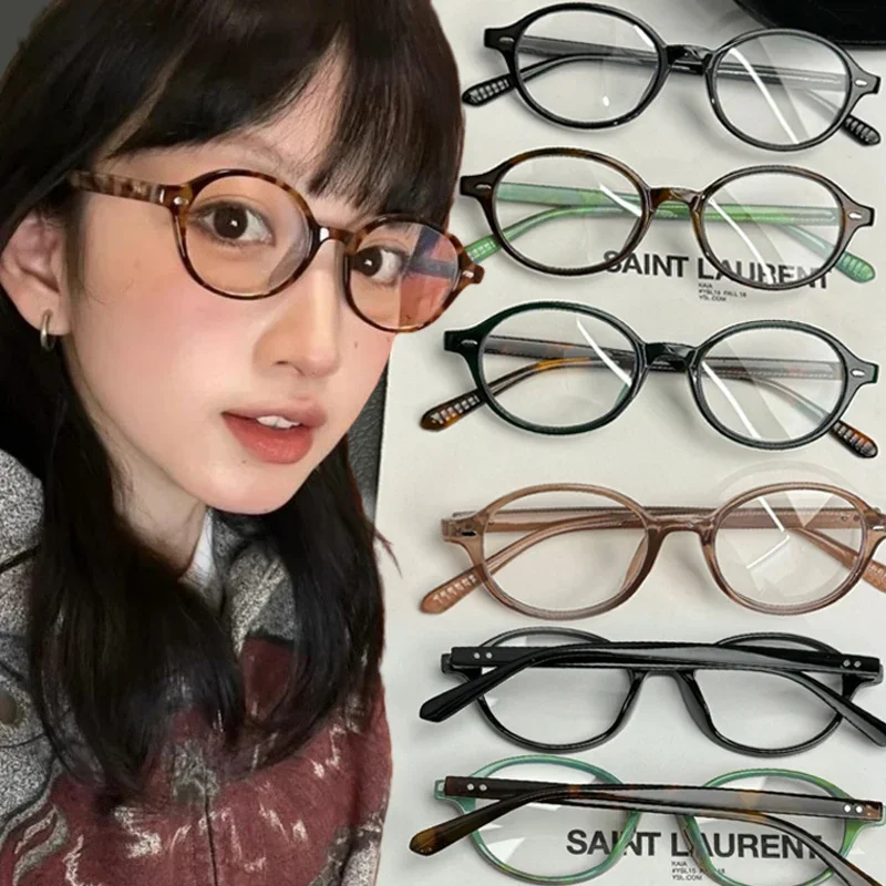 Женские винтажные ретро-очки Y2K брендовые очки для чтения компьютера с защитой от