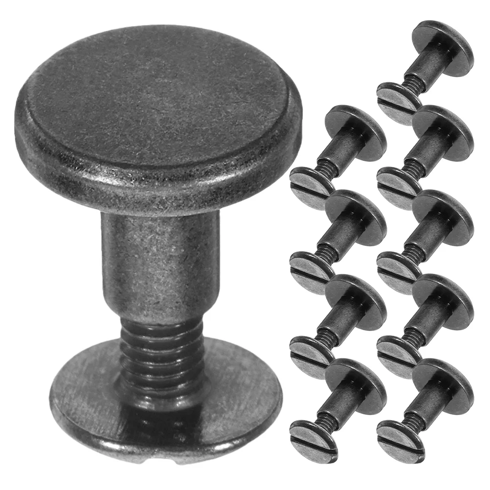 10 шт. книга бухгалтерских книг заклепки Микаго винты крепежные инструменты