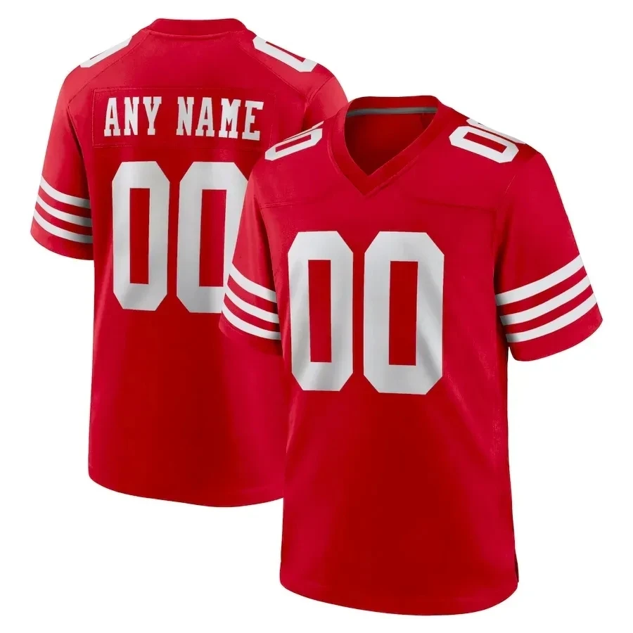 

Custom San Francisco Football Jersey Embroidery American Football Jersey We Have You Need Name/Number All Size Men/Kids T-shirt