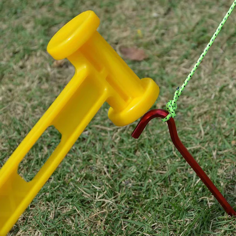 Легкий молоток для улицы полиэтиленовый сплошной цвет гвоздей кемпинга