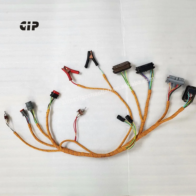 Excavator Engine Test Cable CAT Machinery C6 C7 C9 C11 C13 C15 C18 E324D E326D E327D E329D Wiring Harness 381-2499 3812499