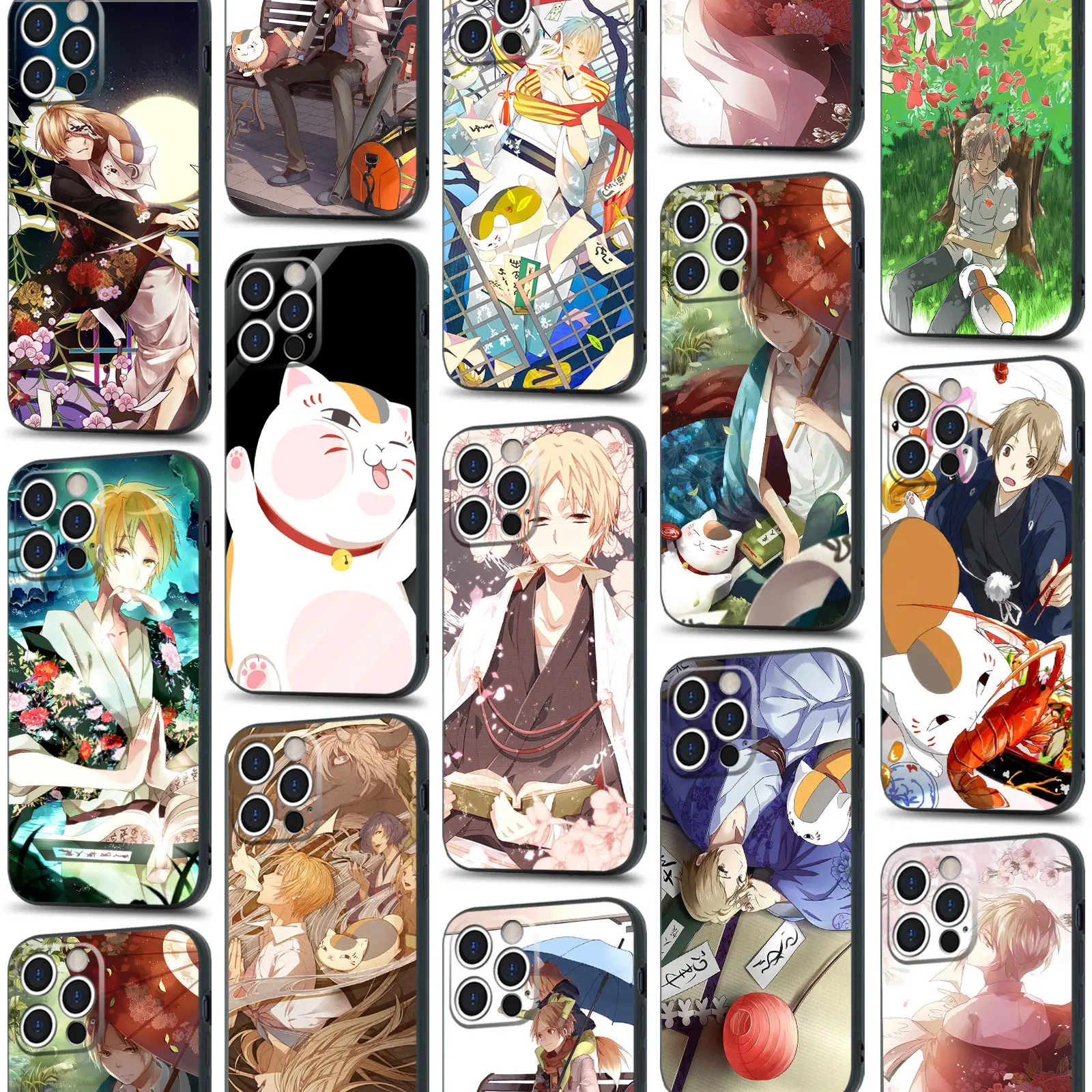 Natsume Yuujinchou аниме милый манга Мягкий силиконовый чехол для телефона чехол для iPhone SE 6s 7 8 Plus X XR XS 11 12 13 Mini Pro Max