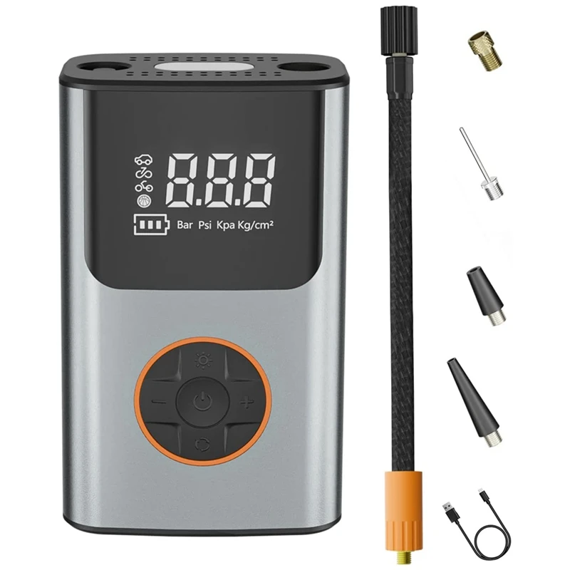 150 Psi Fast Inflation&cordless With Rechargeable Battery An