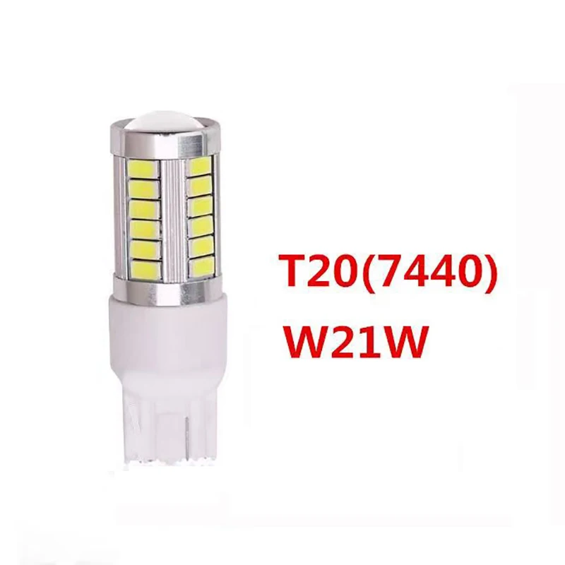 2x P21W PY21W Автомобильная светодиодная лампа Ba15s 1156 Bau15s T20 WY21W W21W 7443 Светодиодный сигнальный светильник высокой мощности T25 3156 3157 Автоматический фонарь заднего хода