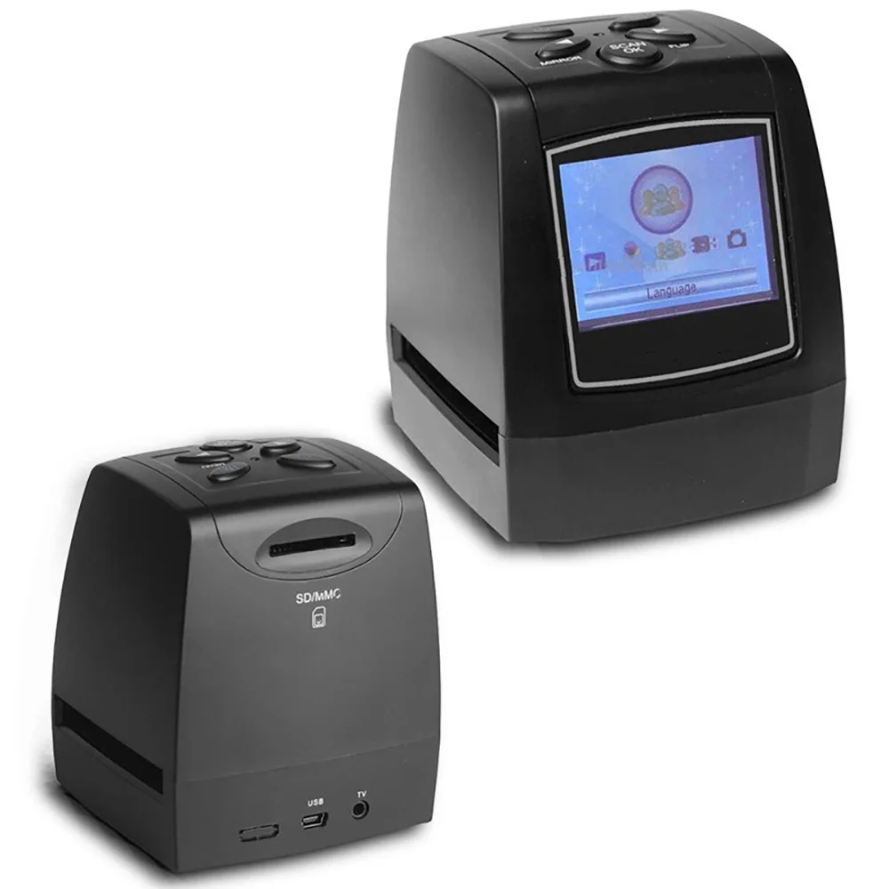 

Портативный 3d-сканер, сканер Qr-кода, сканер пленки 5 миллионов, как сканер пленки, боковой экран 35 мм