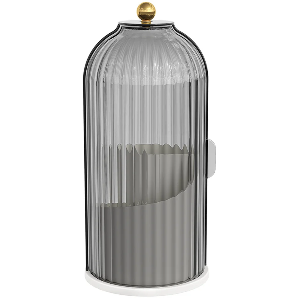 Органайзер для макияжа с крышкой портативный держатель кистей настольный