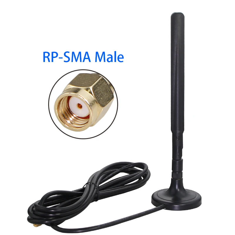 5G Antenna Amplifier 12dbi for Huawei Wifi Router Modem 600-6000MHz 4G 3G GSM Magnetic Base Omni Antenna Adapter SMA Male 3meter