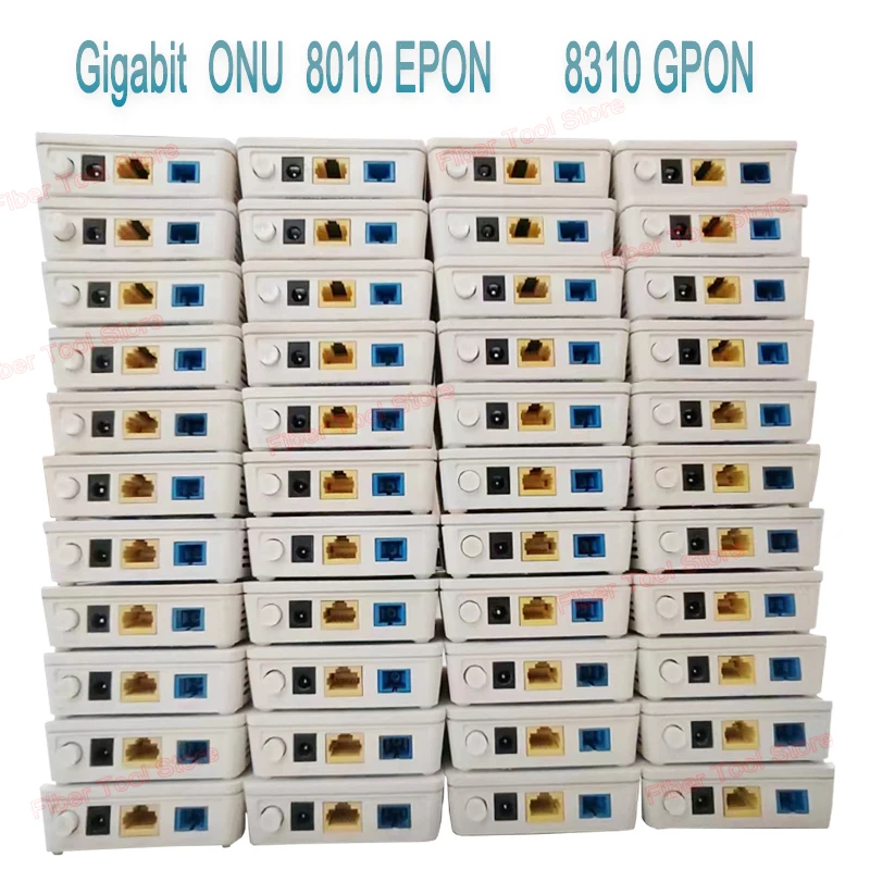 Модем ONU EPON hg8310 б/у GPON ONU, оптоволоконный маршрутизатор, 50 шт., 100% оригинал, Hg8310m Hg8010H ONT ONU GPON EPON FTTH Fiberhome