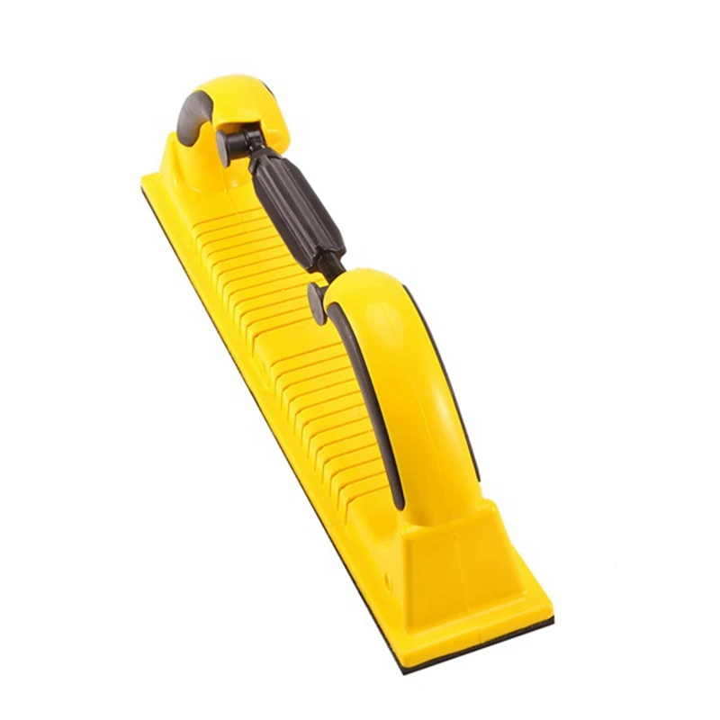 1 шт. ручной шлифовальный станок инструмент блок для удаления пыли желтый пластик